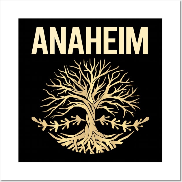 Nature Tree Of Life Anaheim Wall Art by flaskoverhand